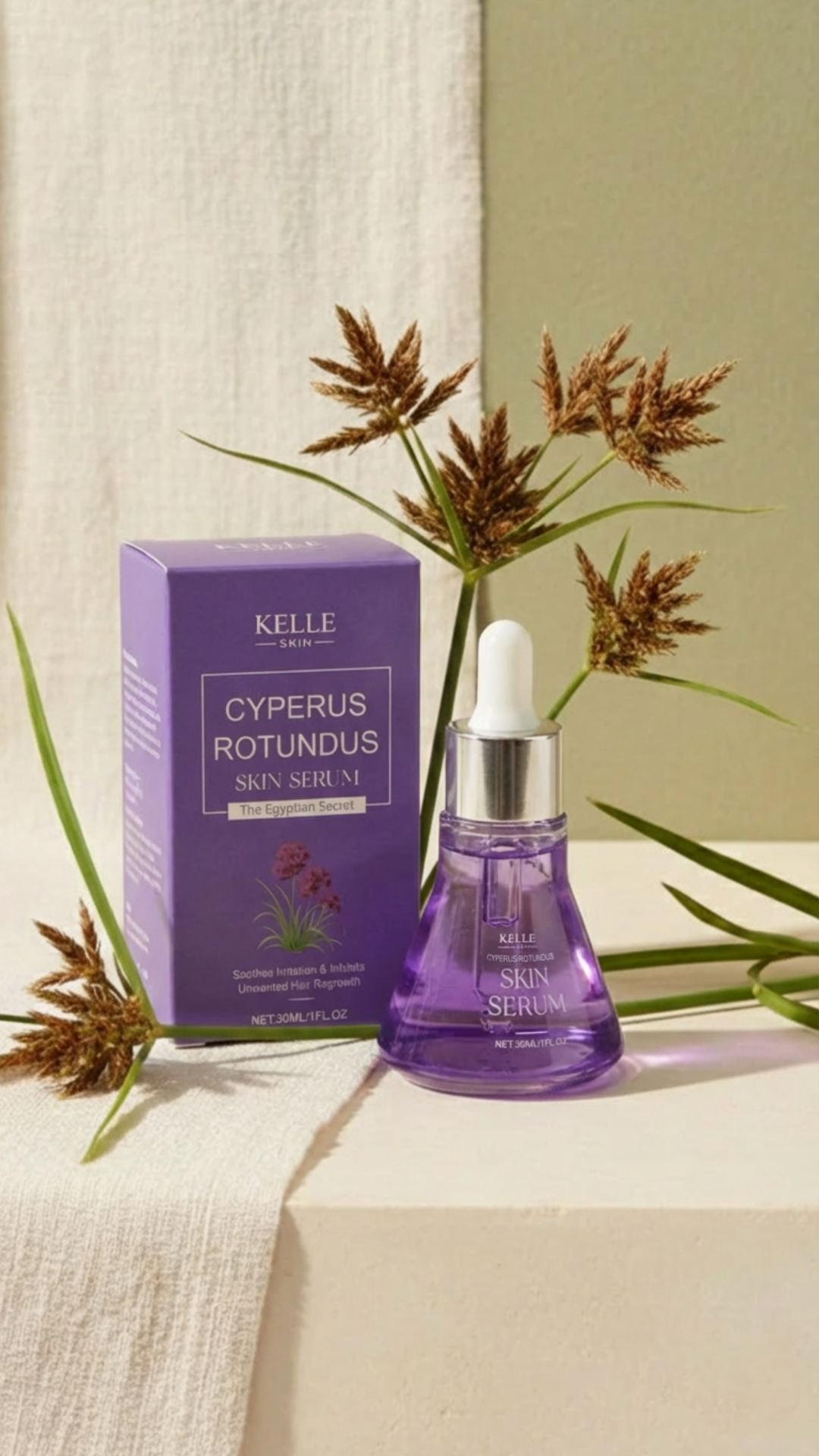 Kelle Skin Cyperus Rotundus Serum